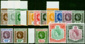 Leeward Islands 1954 Set of 15 SG126-140 V.F MNH (2)