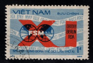 Viet Nam Scott 1676 Used Perforated stamp