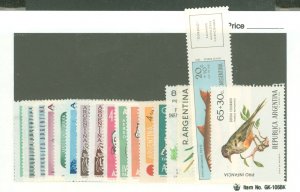 Argentina #B14/B57  Single (Complete Set)