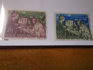 Vatican City  #  171-72   used