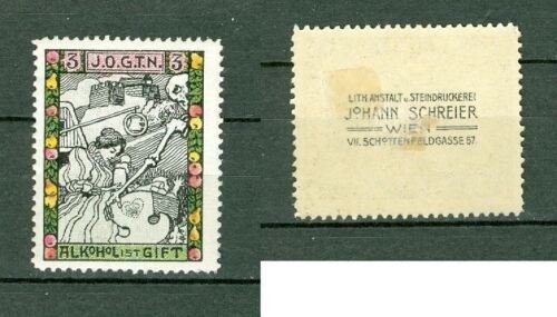 Austria. Poster Stamp Mh.  JOGTN Templar Order 