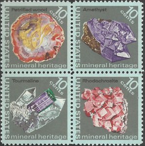 # 1538-1541 MINT NEVER HINGED ( MNH ) MINERALS