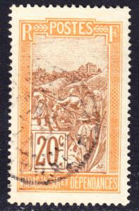 Madagascar Scott 90  VF used.