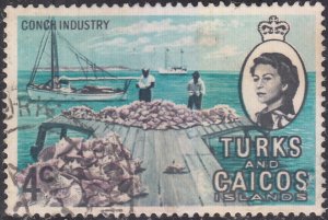 Turks and Caicos #220   USED