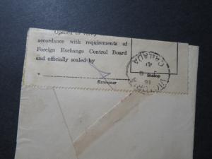 Canada 1941 Ladysmith BC Provisional Censored to USA - Z10598