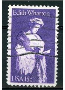 USA 1980 - Scott 1832 used - 15c, Edith Wharton 