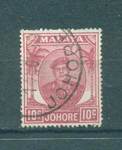 Malaya - Johore sc# 138 used cat value $.25