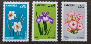 Andorra Flowers 1974 Orchid Flora Plant (stamp) MNH