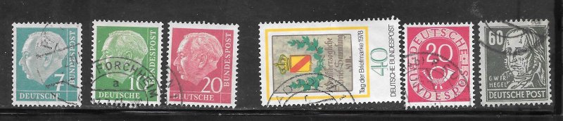 Germany #Z91 Used 10 Cent Collection / Lot