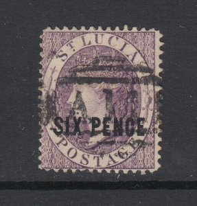 St. Lucia, Scott 22 (SG 28), used