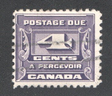 CANADA #J13  F/VF Used  CV 8.00 ...   1150947