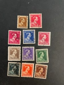 Belgium sc 283-293 u comp set