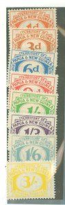 Papua New Guinea #J7-J14 Mint (NH) Single (Complete Set)