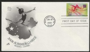 Just Fun Cover #4334 FDC Artcraft Cachet.  (A721)