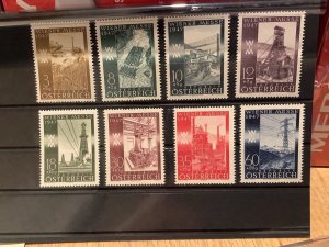 Austria Vienna fair 1947 mint never hinged stamps set  Ref A335