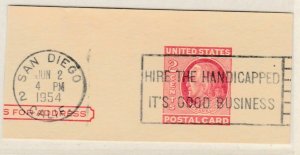 United States United States Postal Stationery Cut Out A14P11F86-