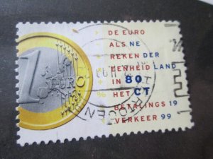 Netherlands #1019 used  2023 SCV = $0.25