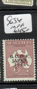 AUSTRALIA BCOF 2/-  SG J6   MOG   P0525H
