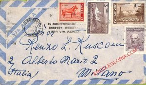 ad6092 - ARGENTINA - POSTAL HISTORY - AIRMAIL COVER to ITALY 1959