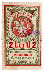 (I.B) Lithuania Revenue : Consular Service 2L