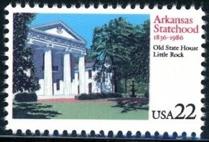 2167 Arkansas Statehood F-VF MNH single