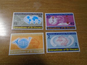Grenadines St Vincent  #  25-28  MNH
