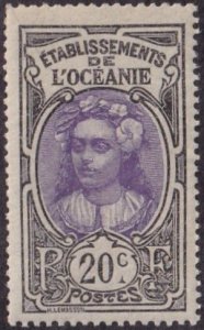 French Polynesia #30 Mint