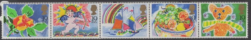 GB SG1423/7 1989 GREETINGS MNH 