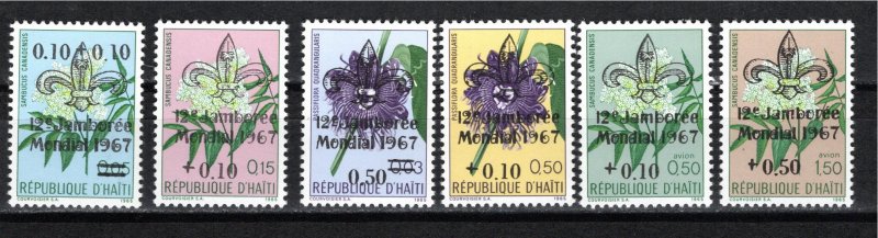 Haiti 1967 MNH Sc 566, B38-40, CB55-6