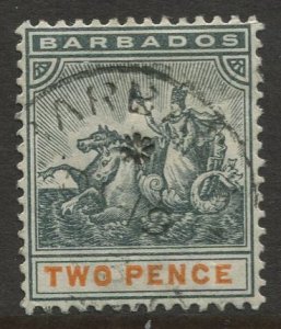 STAMP STATION PERTH Barbados #73 Definitive Issue FU Wmk 2 -1892-1903