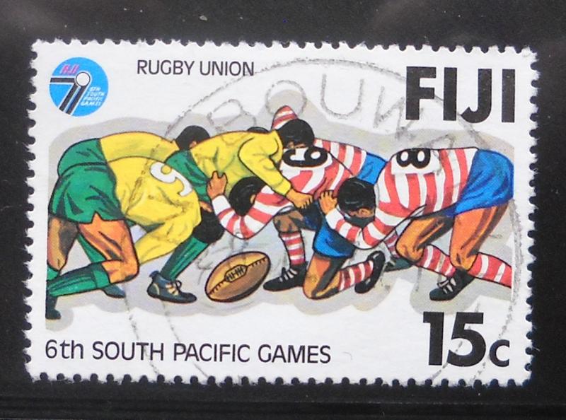 cp Fiji Scott # 386 Used, Rugby, Sports