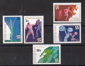 COOK ISLANDS - 1974 - 11th COMMONWEALTH GAMES -