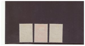 FINLAND SC.B101-103 1950 FLOWERS MNH PBPG5