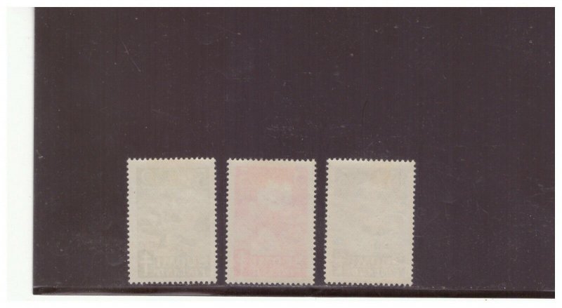 FINLAND SC.B101-103 1950 FLOWERS MNH PBPG5