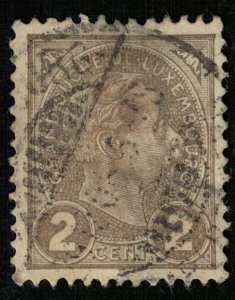 1895, Grand Duke Adolf of Luxembourg, 2 cent., SG #153 (T-7330)