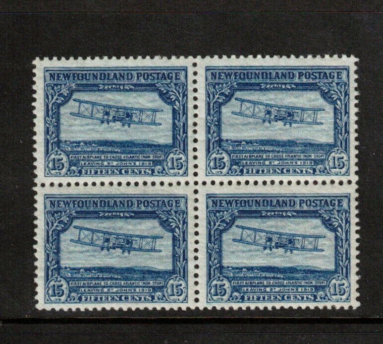 Newfoundland #180 Very Fine Never Hinged Block