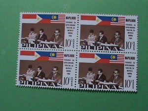 PHILIPPINE STAMP: 1965   SC#937 SIGNING OF THE ACCORD WITH INDONESIA MNH STAMP