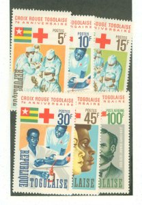 Togo #553-7/C51 Mint (NH)