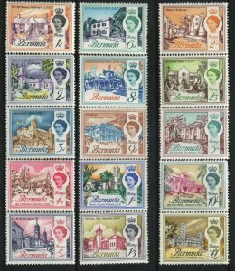 Bermuda  Sc # 175-91 ( # 179 missing )  MNH Val $ 41,20