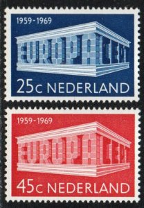 Netherlands Sc #475-476 Mint Hinged