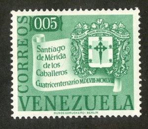 VENEZUELA 714 MH BIN .25 CREST