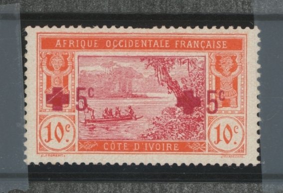 Ivory Coast #B1a Unused Single