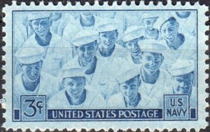 United States 935 - Mint-NH - 3c US Navy (1945)