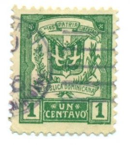 Dominican Republic 1924 #233 U SCV(2022) = $0.25