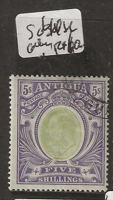 ANTIGUA   SG40   KE  5/-          VFU            P1222H
