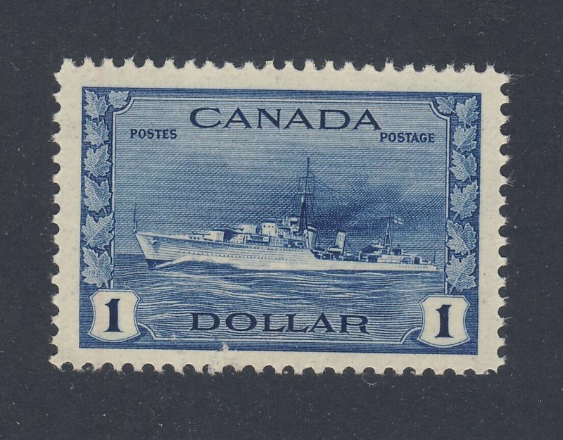 Canada MNH VF Stamp #262-$1.00 Battleship MNH VF Guide Value = $120.00