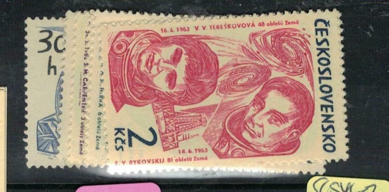 Czechoslovakia Space SC 1233-40 MNH (6edv)