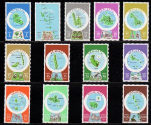 Vanuatu 1980 Sc 280 - 292 VF MNH Full Set