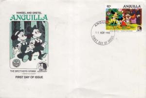 Anguilla, First Day Cover, Disney