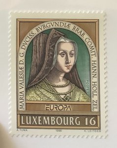 Luxembourg 1996 Scott 944 used - 16F, Europa, Marie de Bourgogne